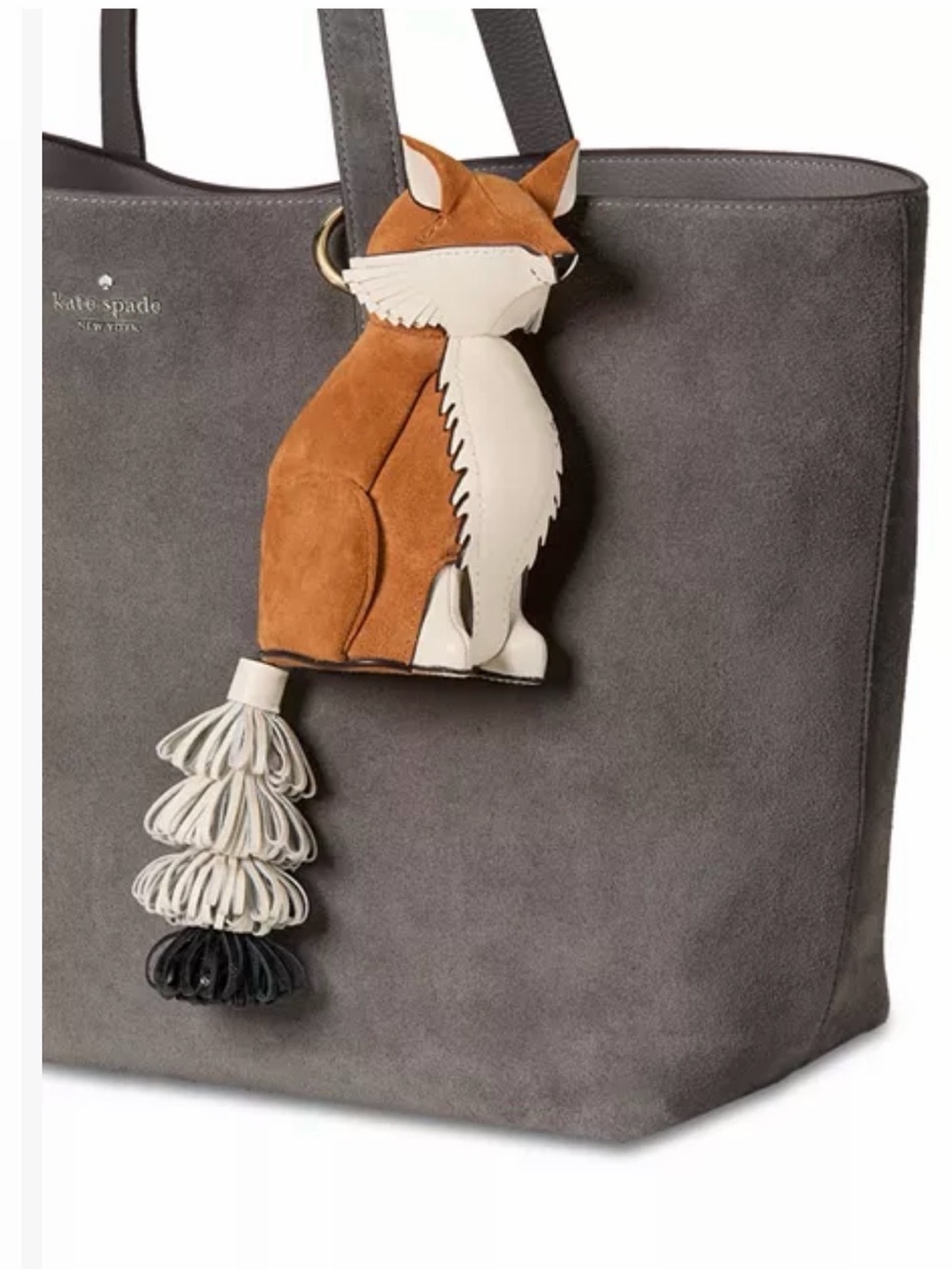 RARE Kate Spade Critters Fox Coin Purse Bag Charm NWT
